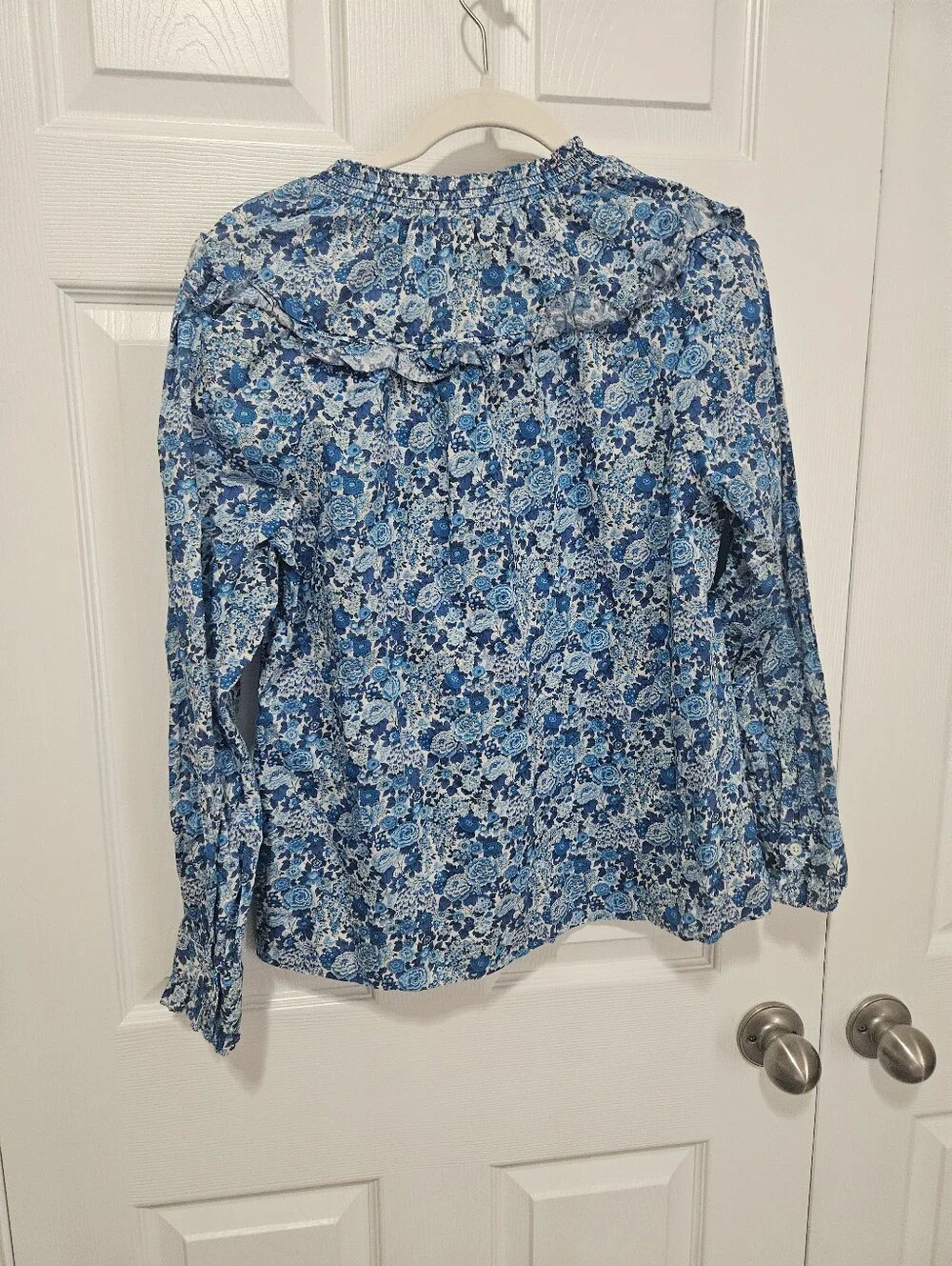 J. Crew Liberty London Elysian Floral Blouse S